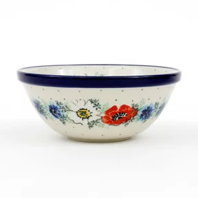 Miska ceramiczna 058 h-7,5cm <br> 2511X Polskie kwiaty